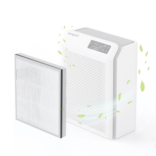 Filtru Purificator de aer Evoair HOMI P300, 3in1, Filtru True HEPA, Filtru Carbon Activ, Prefiltru, Original