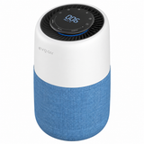 Purificator de aer Evoair, Joy, Wi-Fi, Filtru 4in1, True Hepa, Carbon Activ, Prefiltru Textil, 10 viteze, Monitorizare PM2.5, Mod Noapte, Blocare Ecran, Lumină Ambientală, Albastru