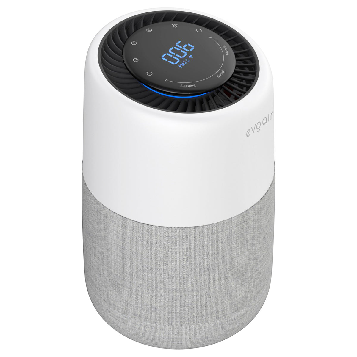 Resigilat! Purificator de aer Evoair, Joy, Wi-Fi, Filtru 4in1, True Hepa, Carbon Activ, Prefiltru Textil, 10 viteze, Monitorizare PM2.5, Mod Noapte, Blocare Ecran, Lumină Ambientală, Gri - Filtru desfăcut