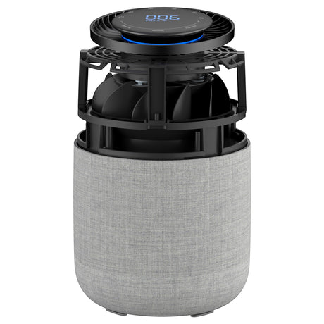 Resigilat! Purificator de aer Evoair, Joy, Wi-Fi, Filtru 4in1, True Hepa, Carbon Activ, Prefiltru Textil, 10 viteze, Monitorizare PM2.5, Mod Noapte, Blocare Ecran, Lumină Ambientală, Gri - Filtru desfăcut