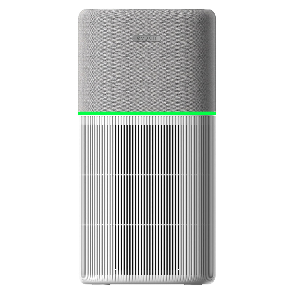 Purificator de aer Evoair, Soft, Wi-Fi, Filtru 4in1, True Hepa, Carbon Activ, Prefiltru Textil, 10 viteze, Senzor Temperatură și Umiditate, Mod Noapte, Avertizare Filtru, Lumină Ambientală, Gri