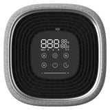 Purificator de aer Evoair, Soft, Wi-Fi, Filtru 4in1, True Hepa, Carbon Activ, Prefiltru Textil, 10 viteze, Senzor Temperatură și Umiditate, Mod Noapte, Avertizare Filtru, Lumină Ambientală, Gri