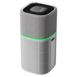 Purificator de aer Evoair, Soft, Wi-Fi, Filtru 4in1, True Hepa, Carbon Activ, Prefiltru Textil, 10 viteze, Senzor Temperatură și Umiditate, Mod Noapte, Avertizare Filtru, Lumină Ambientală, Gri