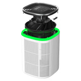 Purificator de aer Evoair, Soft, Wi-Fi, Filtru 4in1, True Hepa, Carbon Activ, Prefiltru Textil, 10 viteze, Senzor Temperatură și Umiditate, Mod Noapte, Avertizare Filtru, Lumină Ambientală, Gri