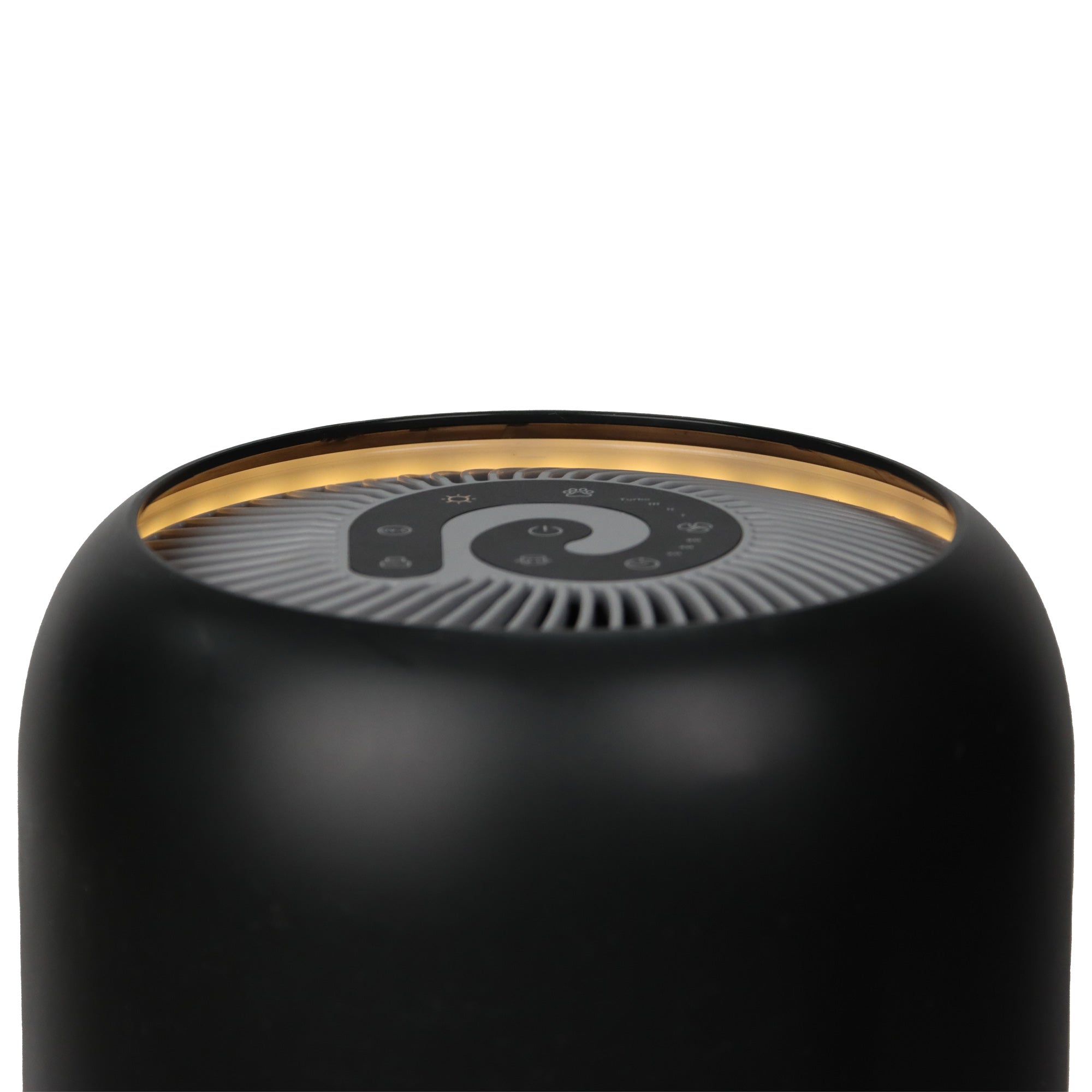 Purificator de aer Evoair, YuvoSpin, Lampă UV-C, Filtru 3in1, True Hepa, Carbon Activ, Pre-filtru, 4 viteze, Funcție Polen/Animale, Mod Noapte, Blocare Ecran, Lumină Ambientală, Negru