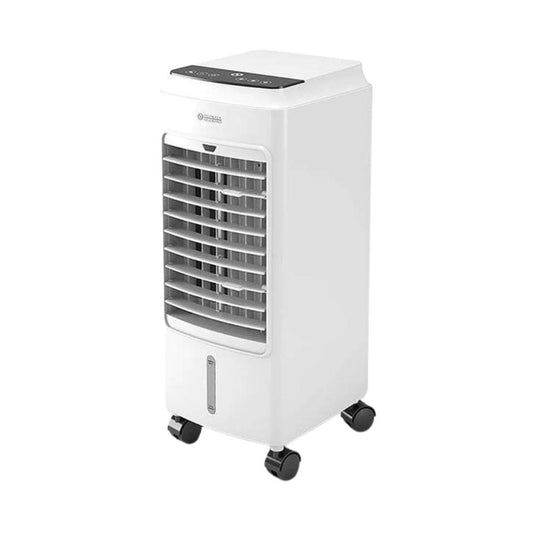 Resigilat! Racitor Aer Portabil - Peler 4D, Timer, Panou Comanda Touch Screen, Volum Rezervor Apa 4L + 2 Pastile de Răcire GRATIS