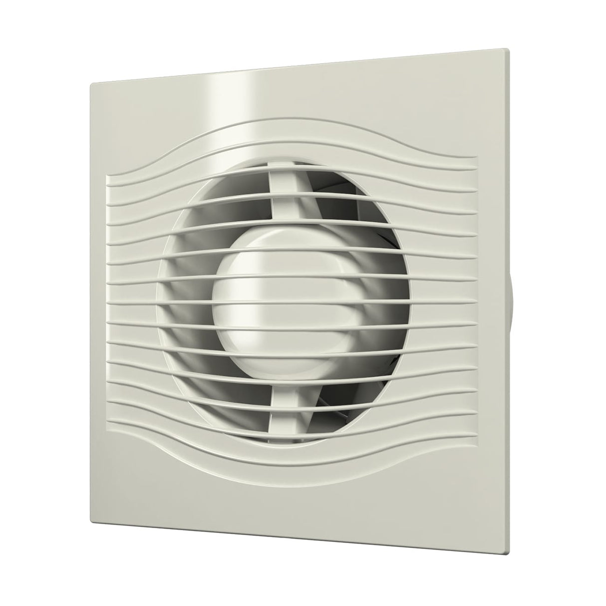 Ventilator baie SLIM 4C Ø100, Super Silent, Clapeta antiretur, Garantie 2 ani, Motor Long Life 40000h, Debit 90mc/h, Gray Metal