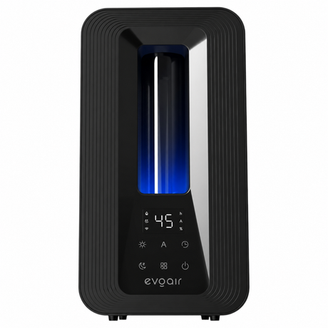 Umidificator Evoair Misto Smart, Wifi, Rezervor 5 L, Capacitate de umidificare 250 ml/h, Senzor de Umiditate, Lumină ambientală RGB, Negru