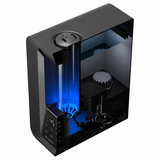 Resigilat! Umidificator Evoair Misto Smart, Wifi, Rezervor 5 L, Capacitate de umidificare 250 ml/h, Senzor de Umiditate, Lumină ambientală RGB, Negru