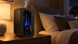 Resigilat! Umidificator Evoair Misto Smart, Wifi, Rezervor 5 L, Capacitate de umidificare 250 ml/h, Senzor de Umiditate, Lumină ambientală RGB, Negru