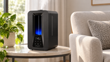 Resigilat! Umidificator Evoair Misto Smart, Wifi, Rezervor 5 L, Capacitate de umidificare 250 ml/h, Senzor de Umiditate, Lumină ambientală RGB, Negru