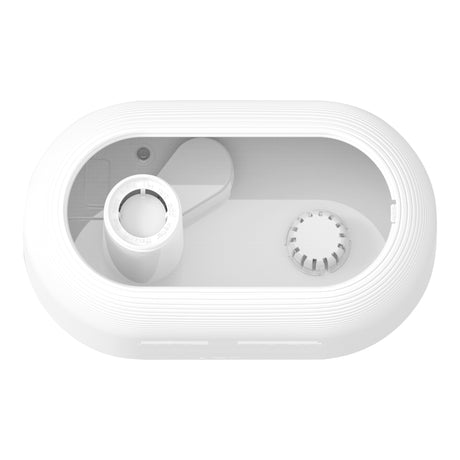 Resigilat! Umidificator aer Evoair UMIVA 4700 Smart, Rezervor 4.8l, 400ml/h, Functie Incalzire, Lumina ambientala in 7 culori, 3 trepte umidificare, Indicator Umiditate, Duză de Ceață, Mod Auto, Aromaterapie, Alb
