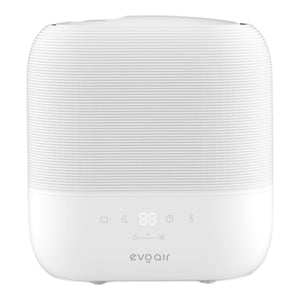 Umidificator Evoair UMIVA 4700 Smart, Wifi, Rezervor 4.8L, Capacitate de umidificare 400ml/h, Senzor umiditate, Mod Auto, Autonomie ≥9.5 ore, Aromateriapie, Indicator umiditate și temperatură, Alb