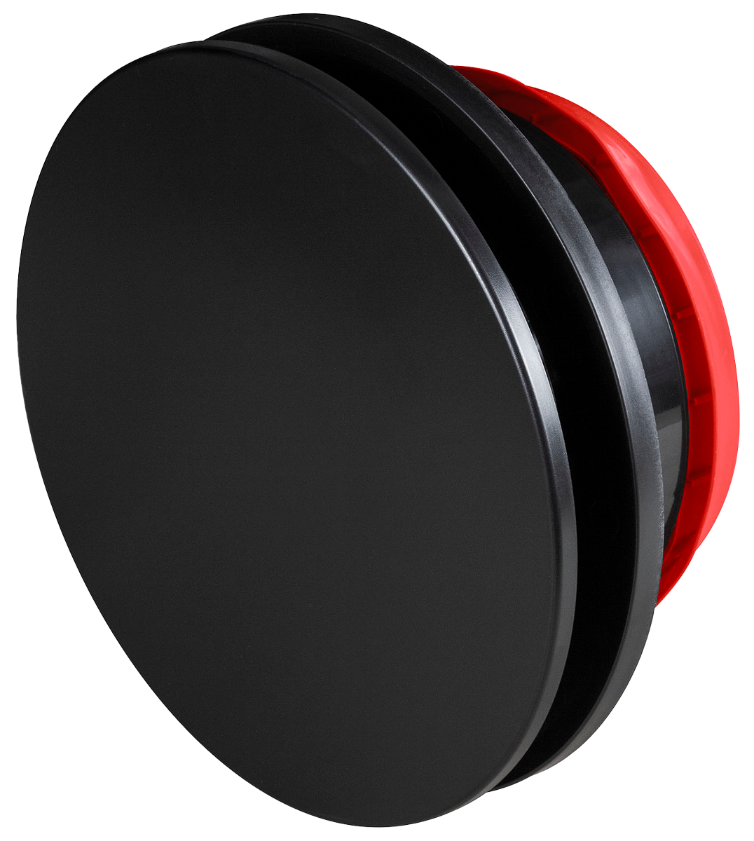 Anemostat directional Awenta, rotund VAK125CZ, Ø125, negru mat