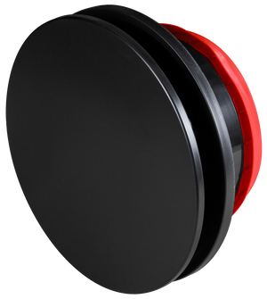 Anemostat directional Awenta, rotund VAK125CZ, Ø125, negru mat