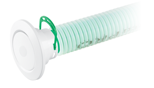 Anemostat rotund de admisie direct plug, Awenta, VAN75, Ø75 mm, Alb