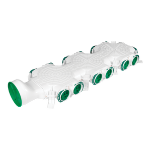 Cutie de distributie cu racord lateral Ø160 / 14xØ75 Awenta