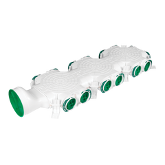 Cutie de distributie cu racord lateral Ø160 / 14xØ75 Awenta