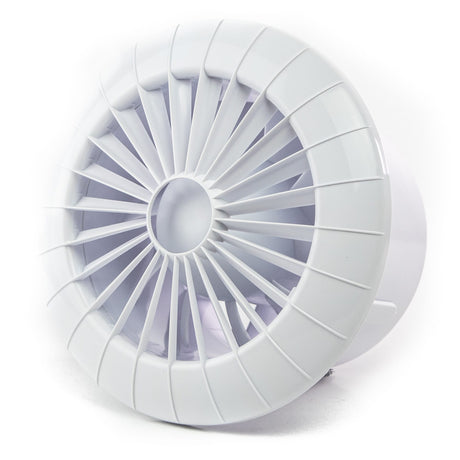 Ventilator baie cu montaj in tavan aRid Ø 120 TS, Debit 158 m3/h, Timer, Garantie 2 ani, Alb+CADOU clapeta antiretur