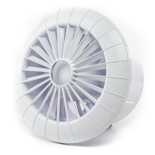 Ventilator baie cu montaj in tavan aRid Ø 120 TS, Debit 158 m3/h, Timer, Garantie 2 ani, Alb+CADOU clapeta antiretur