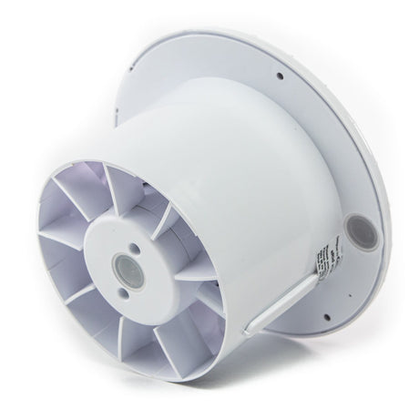 Ventilator baie cu montaj in tavan aRid Ø 100 HS, Debit 104 mc/h, Senzor de umiditate, Timer, Alb
