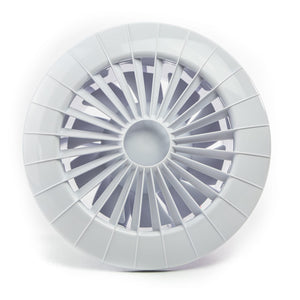 Ventilator baie cu montaj in tavan aRid Ø 150, Debit 257 m3/h, Garantie 2 ani, Alb+CADOU clapeta antiretur