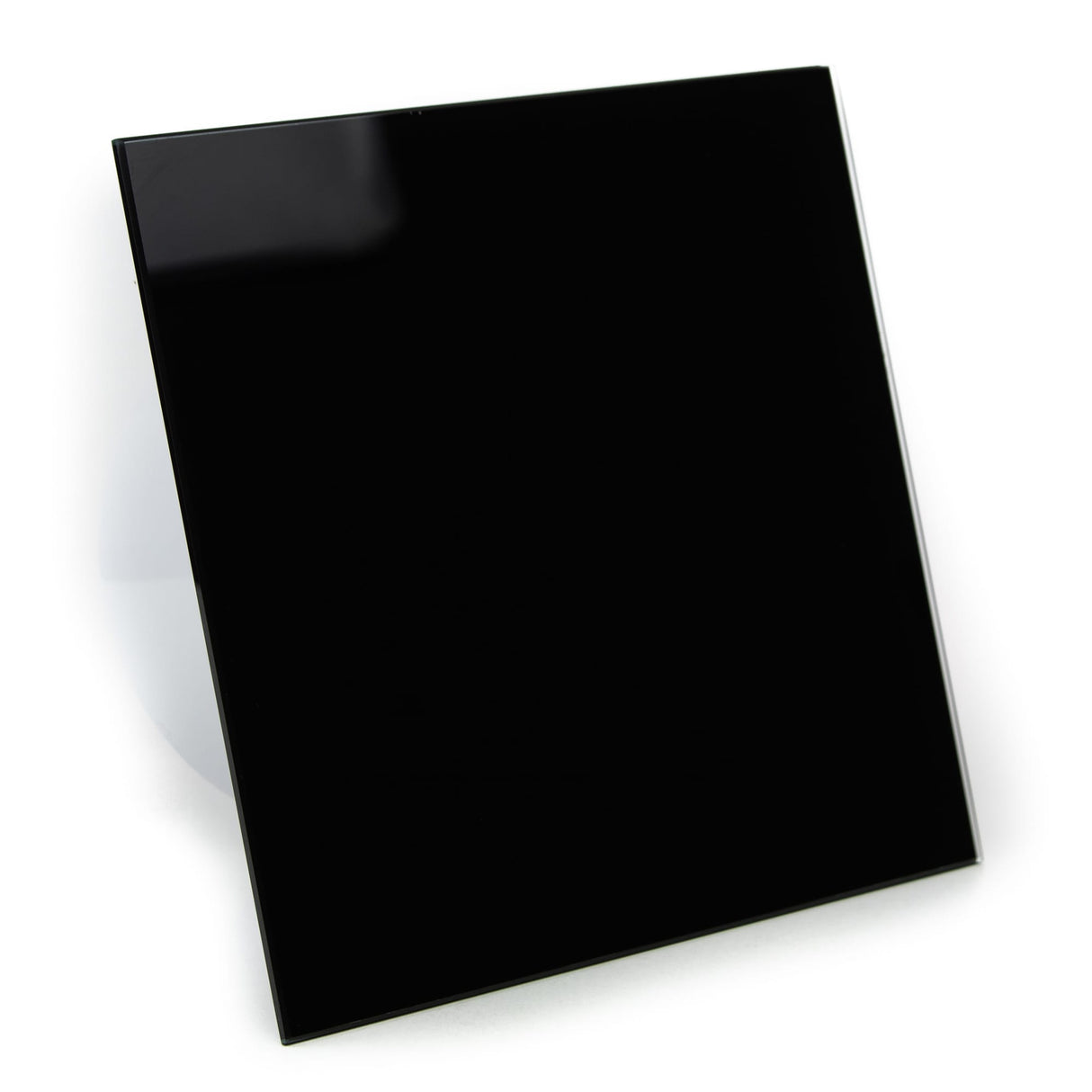 Panou frontal din sticla pentru ventilator baie dRim, Negru