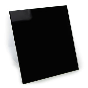 Panou frontal din sticla pentru ventilator baie dRim, Negru