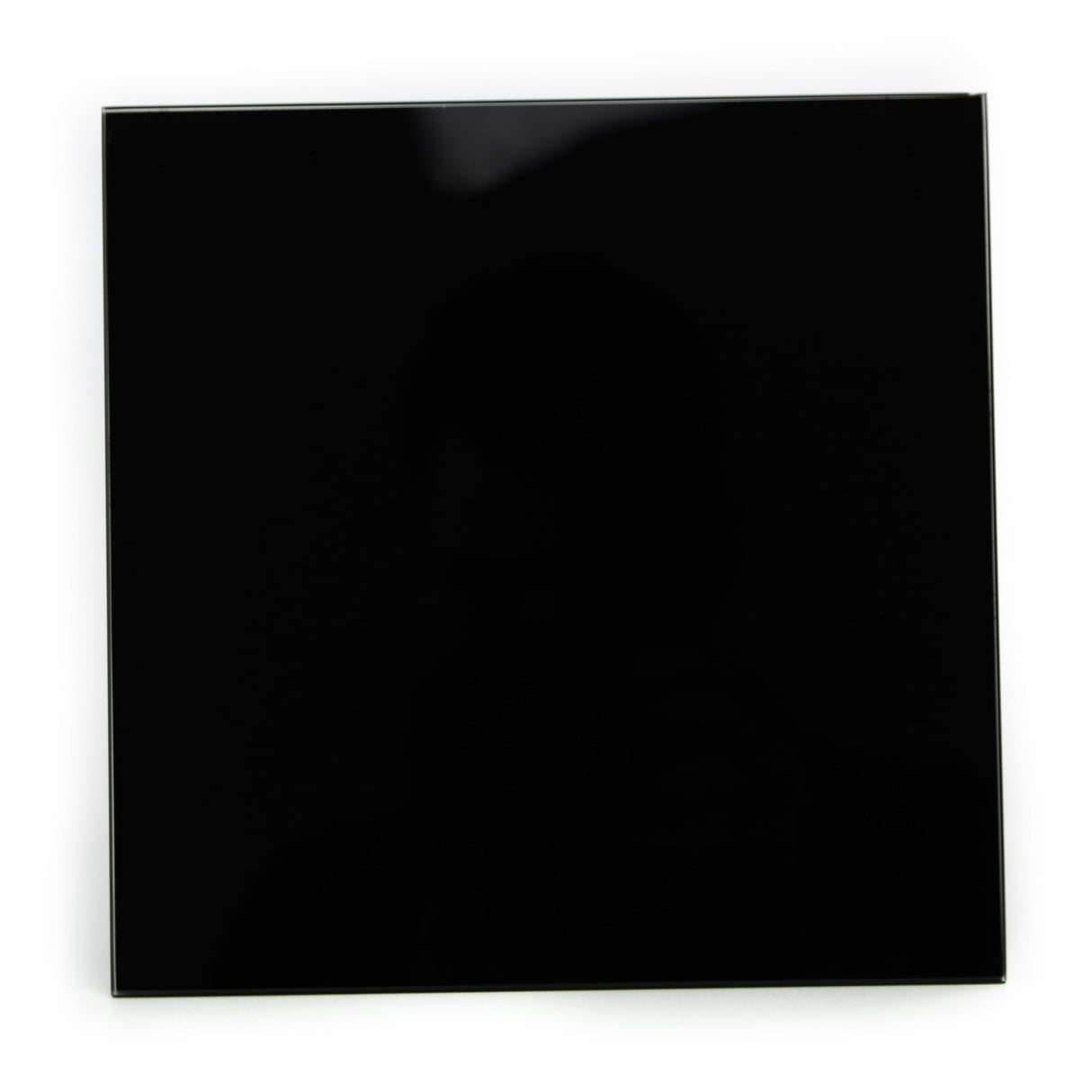 Panou frontal din sticla pentru ventilator baie dRim, Negru