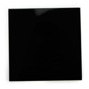 Panou frontal din sticla pentru ventilator baie dRim, Negru