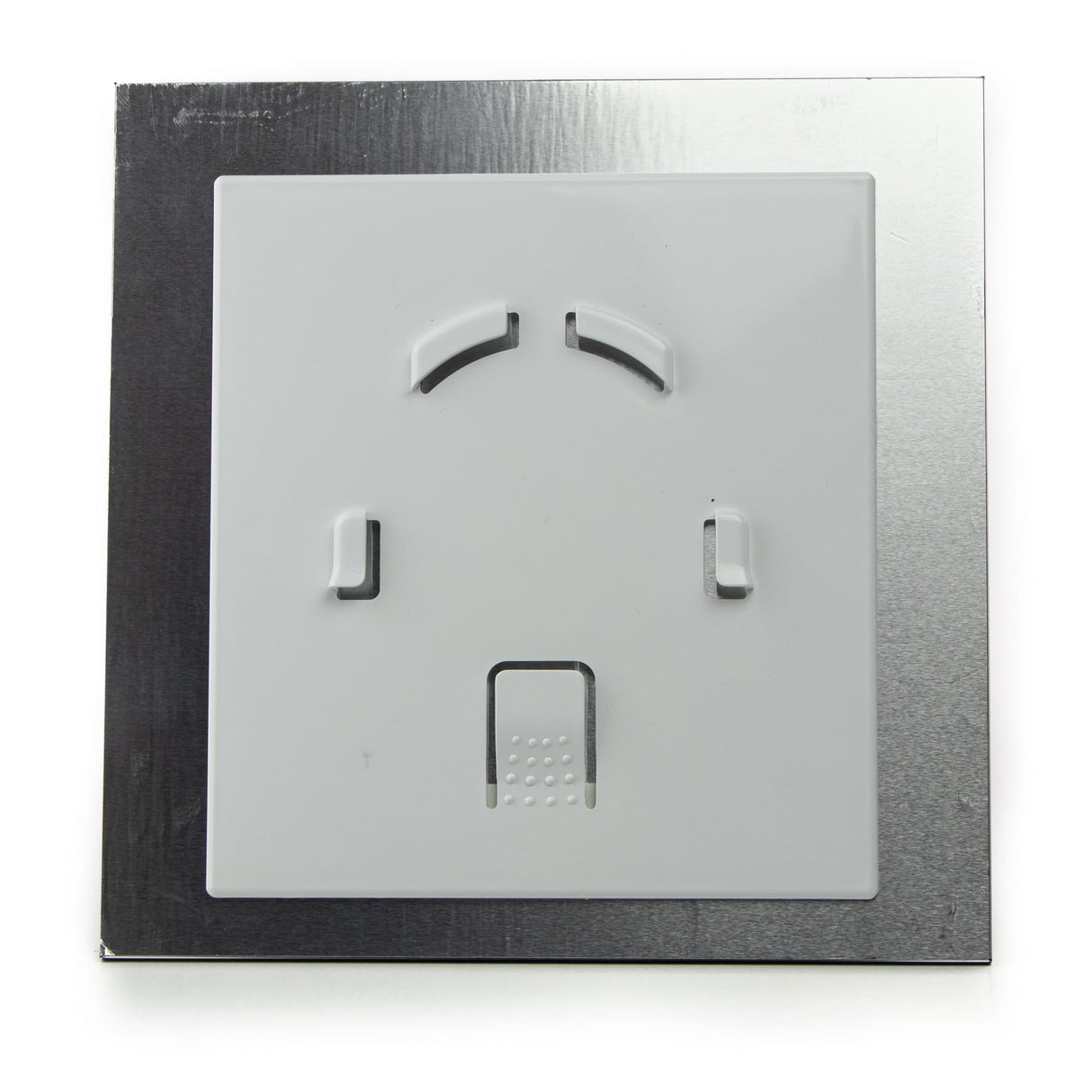 Panou frontal din sticla pentru ventilator baie dRim, Negru
