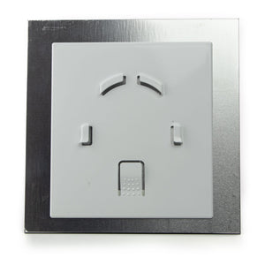 Panou frontal din sticla pentru ventilator baie dRim, Negru
