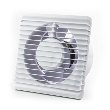 Ventilator axial baie Planet Energy Ø 125 S, Super Silent, Debit 140 m³/h, Garantie 2 ani, Alb