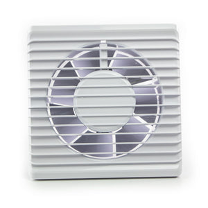 Ventilator axial baie Planet Energy Ø 125 S, Super Silent, Debit 140 m³/h, Garantie 2 ani, Alb