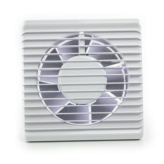 Ventilator axial baie Planet Energy Ø 100 HS, Super Silent, Debit 93 m3/h, Senzor de umiditate si Timer, Garantie 2 ani, Alb