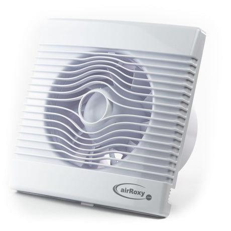 Ventilator baie pRemium Ø 120 HS, Debit 158 m3/h, Senzor de umiditate, Timer, Garantie 2 ani, Alb