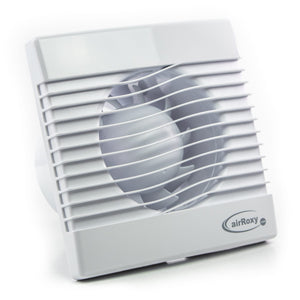 Ventilator baie pRim Ø 150 TS, Timer, Debit 257 m3/h, Garantie 2 ani, Alb