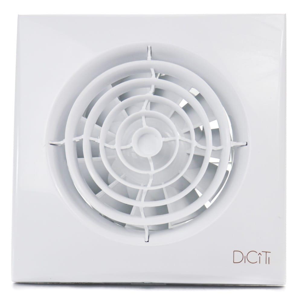Ventilator baie AURA 4C Silent Clapeta antiretur, Garantie 2 ani, Motor Long Life 40000h, Debit 90mc/h Ø100mm