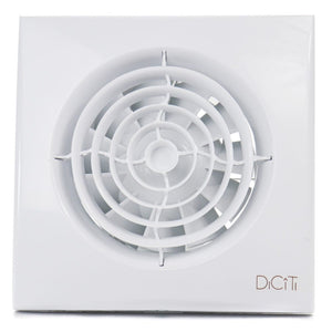 Ventilator baie AURA 5C MRH Senzor umiditate, Timer, Clapeta antiretur, Garantie 2 ani, Motor Long Life 40000h, Debit 180mc/h