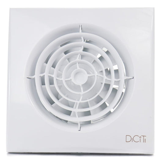 Ventilator baie AURA 4C MRH Silent, Clapeta antiretur, Garantie 2 ani, Motor Long Life 40000h, Debit 90mc/h, Ø100mm