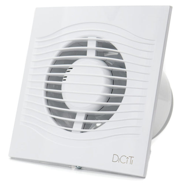 Ventilator baie Elegia 125 BD SHT, Debit 140mc/h, Ø125, Timer, Senzor Umiditate, Super Silent, Clapeta antiretur, Motor Long Life 40000h