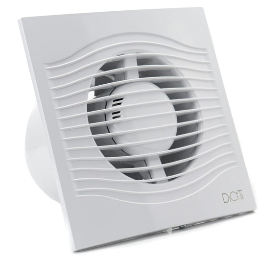 Ventilator baie SLIM 6C MR, Super Silent, Garantie 2 ani, Clapeta antiretur, Motor Long Life 40000h, Debit 250mc/h, Ø150mm