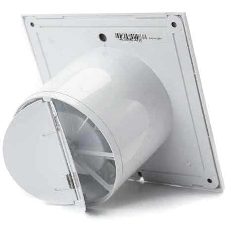 Ventilator baie Elegia 125 BD SHT, Debit 140mc/h, Ø125, Timer, Senzor Umiditate, Super Silent, Clapeta antiretur, Motor Long Life 40000h