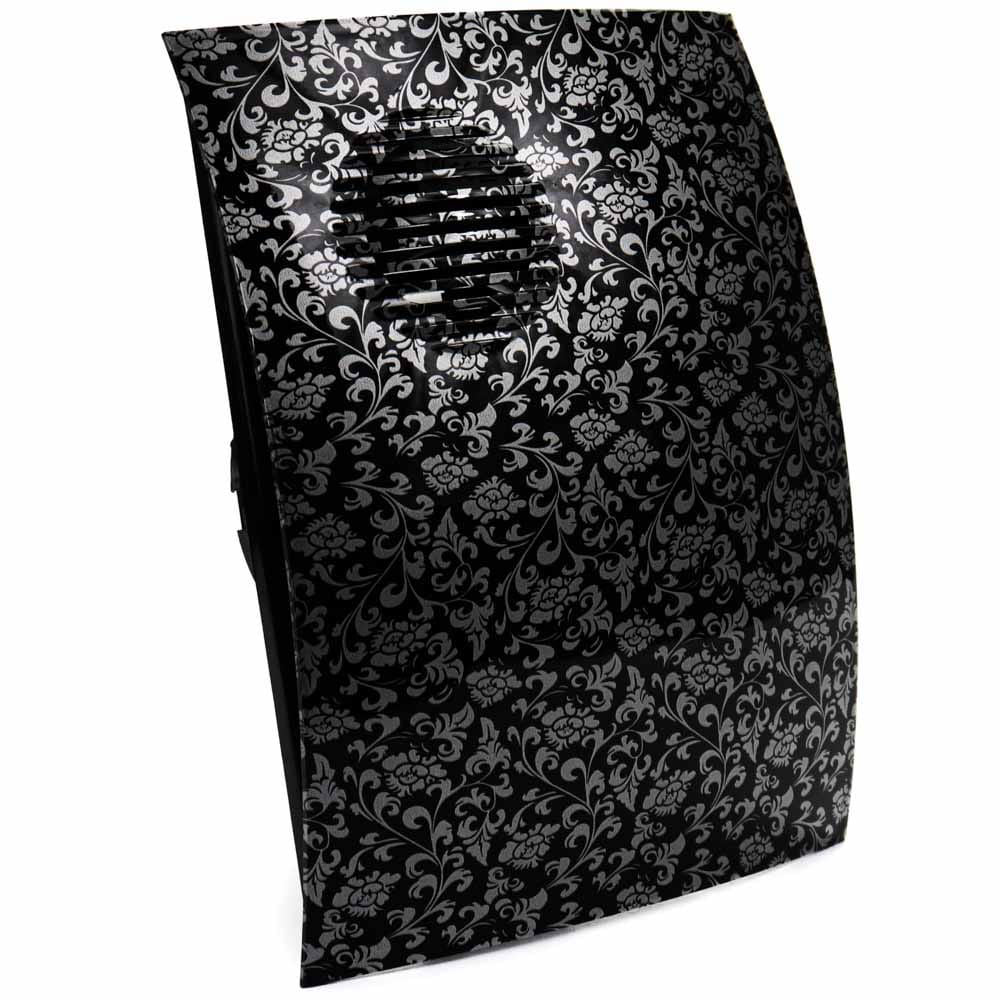 Ventilator baie PARUS 4C, Ø100, Silent, Garantie 2 ani, Debit 100mc/h, Motor Long Life 40000h, Black Design