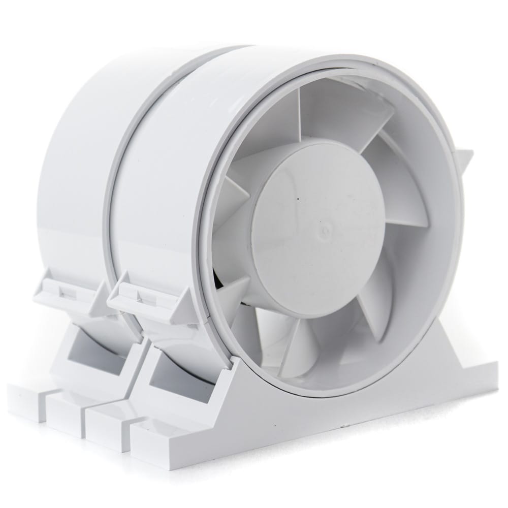 Ventilator axial de tubulatura cu set de fixare PRO 4 Garantie 2 ani, Debit 115mc/h, Motor Long Life 40000h, Ø100mm