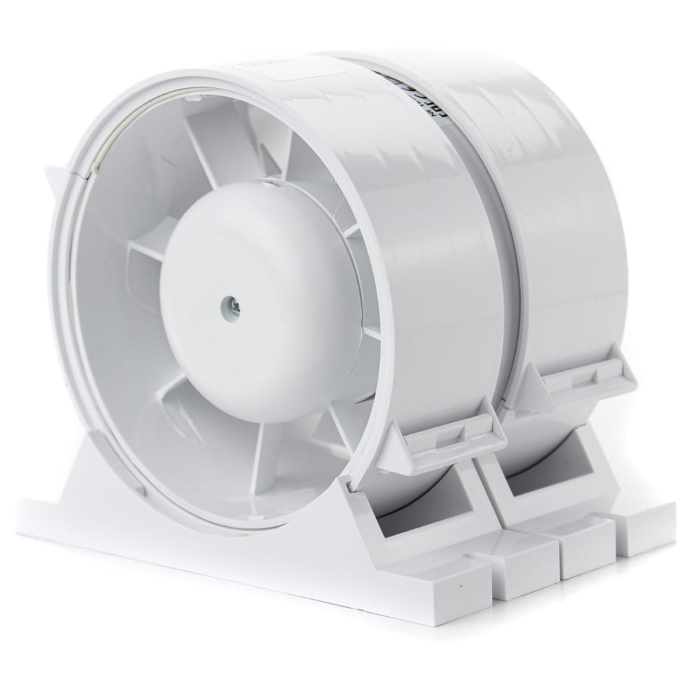 Ventilator axial de tubulatura cu set de fixare PRO 4 Garantie 2 ani, Debit 115mc/h, Motor Long Life 40000h, Ø100mm