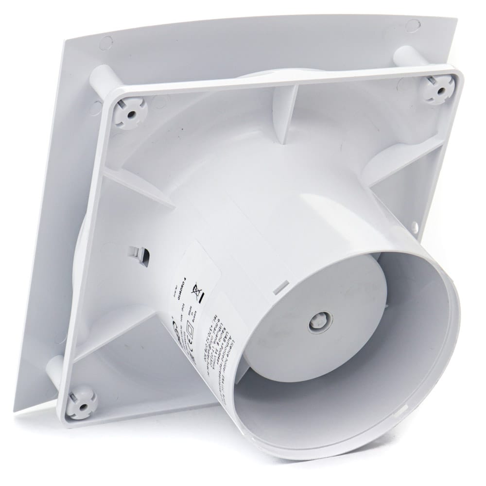 Ventilator de baie Quadro 5, Debit 140 m3/h, Diametru Ø 123