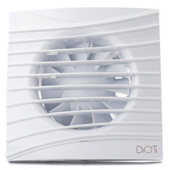 Ventilator baie SILENT 5C TURBO , Super Silent, Clapeta antiretur, Motor Long Life 40000h, Debit 225mc/h, Ø125mm