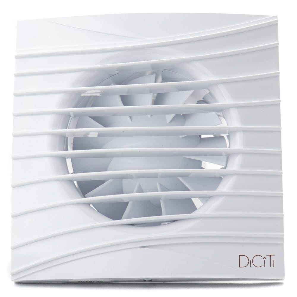 Ventilator baie Fancy 100 BD, Debit 90mc/h, Ø100mm, Super Silent, Clapeta antiretur, Motor Long Life 40000h