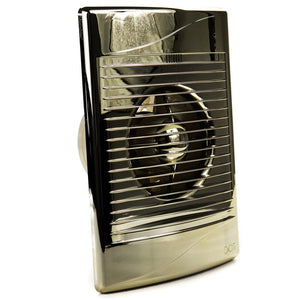 Ventilator baie STANDARD 4C Ø100, Silent, Garantie 2 ani, Debit 100mc/h, Clapeta antiretur, Motor Long Life 40000h, Gold